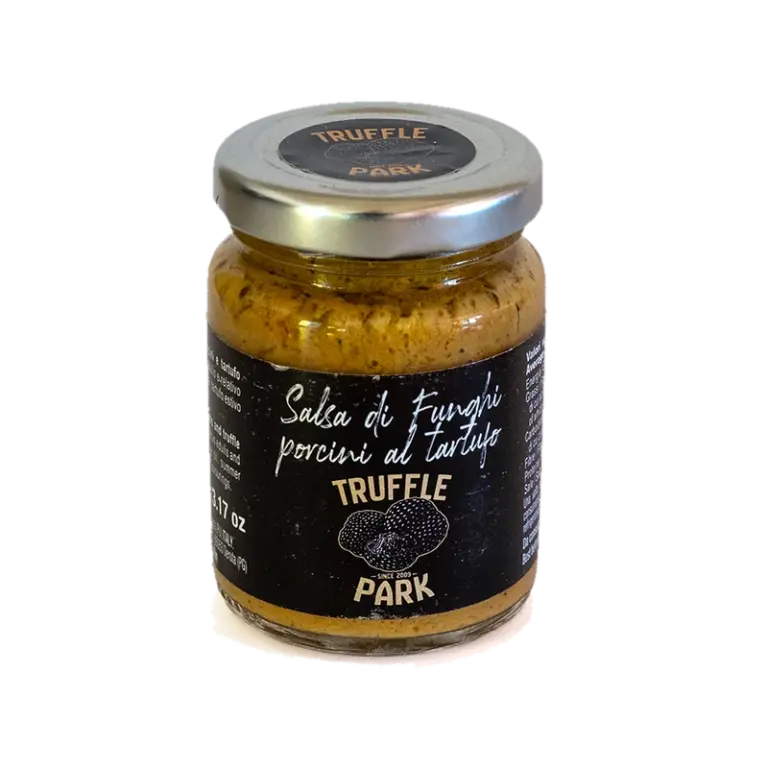 Vasetto di salsa di funghi porcini al tartufo Truffle Park