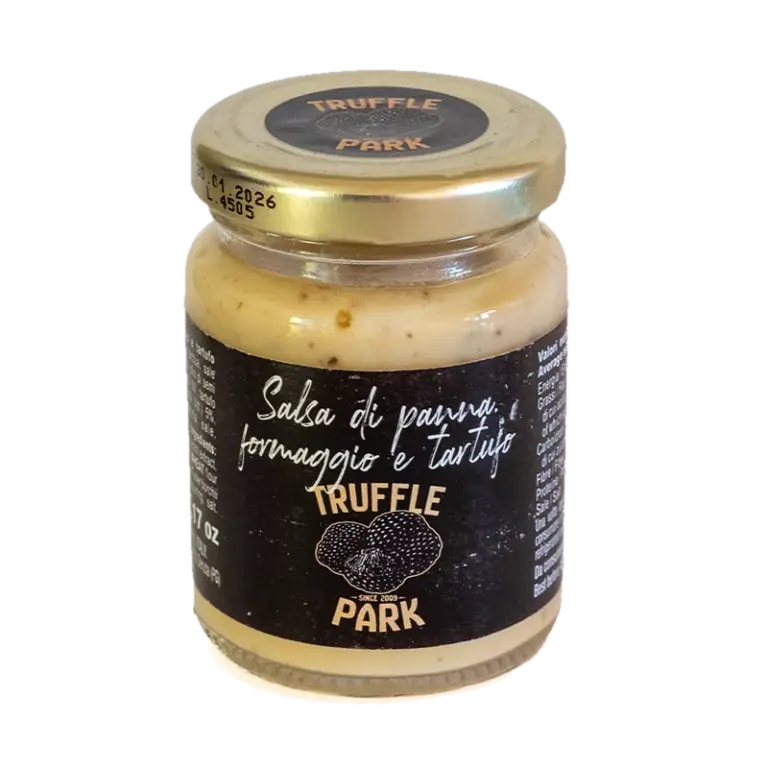 Vasetto di salsa di panna, formaggio e tartufo Truffle Park